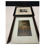 PRINT BOY WITH BARE FEET, "OPEN WINDOW"  196/350