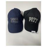 2 NEW PITTSBURGH PANTHERS BASEBALL HATS, LOOK