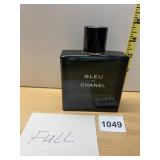 BLEU DE CHANEL EAU DE TOILETTE 3.4 OZ