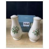 LENOX SALT & PEPPER SHAKERS