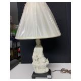 ORIENTAL FIGURAL LAMP 30" TO FINIAL