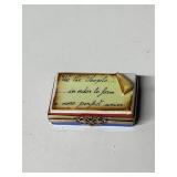 LIMOGE WE THE PEOPLE TRINKET BOX