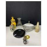 BALL HITCH, ALUM. DISH, EMPTY GILLIE CAN,