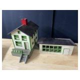 HOUSES FOR TRAIN DISPLAY 11" H X 12" W X 9" D