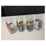 STAR WARS EMPIRE STRIKES BACK GLASSES SET OF 4