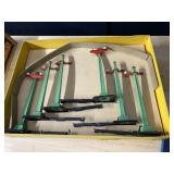 LIONEL O GAUGE TELEGRAPH POST SET, OB