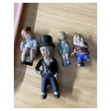 BISQUE FIGURINES GERMAN & JAPAN