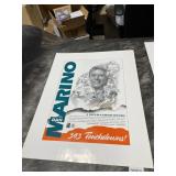 MARINO 343 TOUCH DOWNS AUTOGRAPHED, TIMES 2