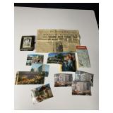 AUGUST 14, 1944, NEWSPAPER, JAPAN MAP AND POST