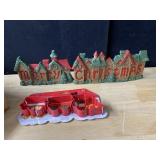 MERRY CHRISTMAS SIGN, COOKIE CUTTERS