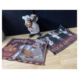 CHEF AND 2 PLACE MATS