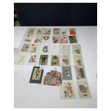 VINTAGE VALENTINE POST CARDS GROUP OF 46