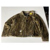TRUWORTHS SZ 42 LEOPARD PRINT JACKET