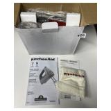 NEW RED KITCHEN AID HAND MIXER