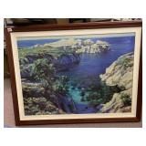 PAINTING ON CANVAS UNSIGNED 37" X 48"