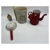 HAND PAINTED FENTON RUFFLED EDGE VASE