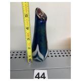 CRIDOR SIGNED ON BASE OF IRIDESCENT BUD VASE
