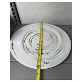 MURANO SWIRL DESIGN COLORFUL PLATE