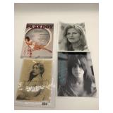 AUTOGRAPHED PHOTOS INCLUDING BARBARA STREISAND ON
