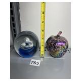 ART GLASS PAPERWEIGHTS INCLUDING GIBSON