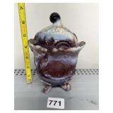 PURPLE SLAG GLASS CIRCA 1850 BY IMPERIAL GLASS