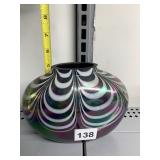 ART GLASS VASE BY PELE