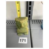 CARVED ONYX AZTEC FIGURE