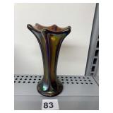 IMPERIAL AMETHYST MORNING GLORY CARNIVAL GLASS