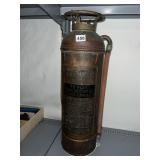 COLONIAL COPPER AND BRASS FIRE EXTINGUISHER