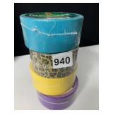 COLORFUL DUCT TAPE 4 ROLLS