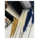 7 - 60" FLORAL PLUMES 17.00 EACH STEM, TWIGS,
