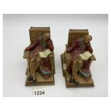 SLEEPING SCHOLAR BOOKENDS