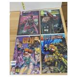 4 MINT CONDITION COMIC BOOKS SEE PHOTOS