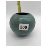 GLAZED TERRACOTTA VASE