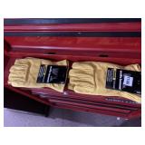 LEATHER WORK GLOVES SZ L