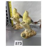 ROYAL COPLEY BIRD PLANTERS