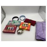 LANDSï¿½ END WALLET, JEWELRY BOX, BELT XL, PUPPY