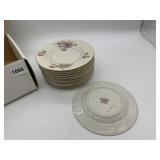 12 HAVILAND PASADENA PLATES, 7"