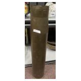 LARGE BRASS TRENCH ART BULLET CASE