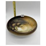 NORITAKE HAND PAINTED BOWL, SOME PAINT WEAR