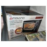 NEW CONVECTION COUNTERTOP OVEN BY AMBIANO