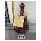 FENTON LARGE CARNIVAL GLASS BELL