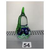 BLOWN GLASS VINTAGE PAPERWEIGHT SIGNED BASE