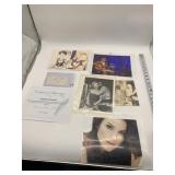 AUTOGRAPHED FERNAND GRAVEY , NATALIE PORTMAN 2015