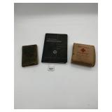 1922 POCKET ATLAS, RED CROSS TISSUES, FABRICATION