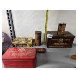 ASSORTED VINTAGE TINS