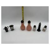 BRINNS VASE, 57 CROCK, HAND PAINTED SERVING