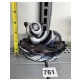 LG WRIGHT EARLY AMERICANA PURPLE SLAG GLASS