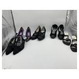 SHOES ALL NEVER WORN EXCEPT ONE PAIR RANGING IN