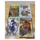 4 MINT CONDITION COMIC BOOKS SEE PHOTOS